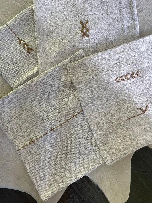 Vintage Hemp Cushion - Honey Tribe