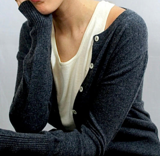 Pure Cashmere Classic Cardigan