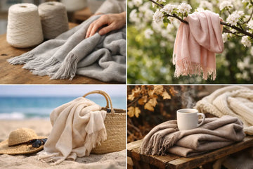 Pure Cashmere Wraps for Every Season
