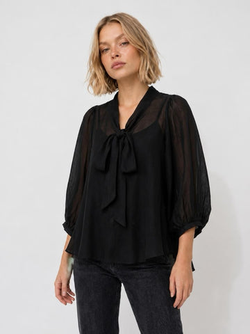 Bowie Silk Cotton Blouse