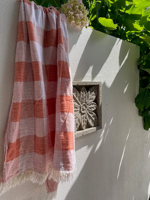Plaid Turkish Towel