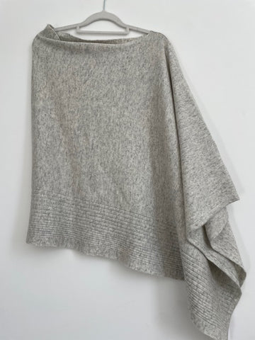 Cashmere Knit Poncho - Sample