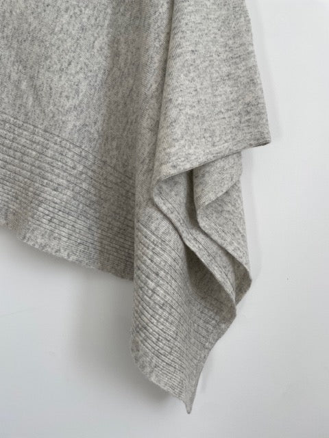 Cashmere Knit Poncho - Sample