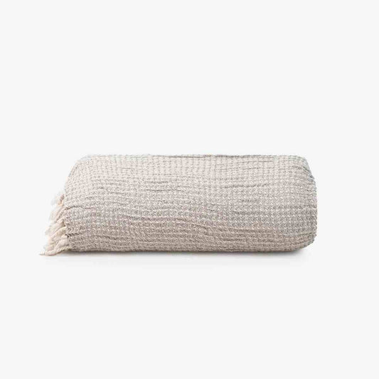 Flax Linen Bed Cover