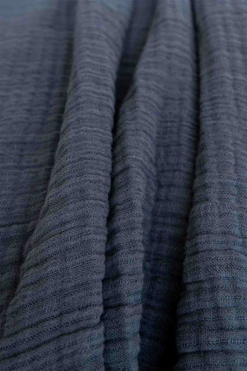 Linen Muslin Bed Throw