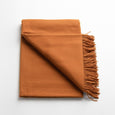 LOOM Cashmere Merino Throw in Toffee